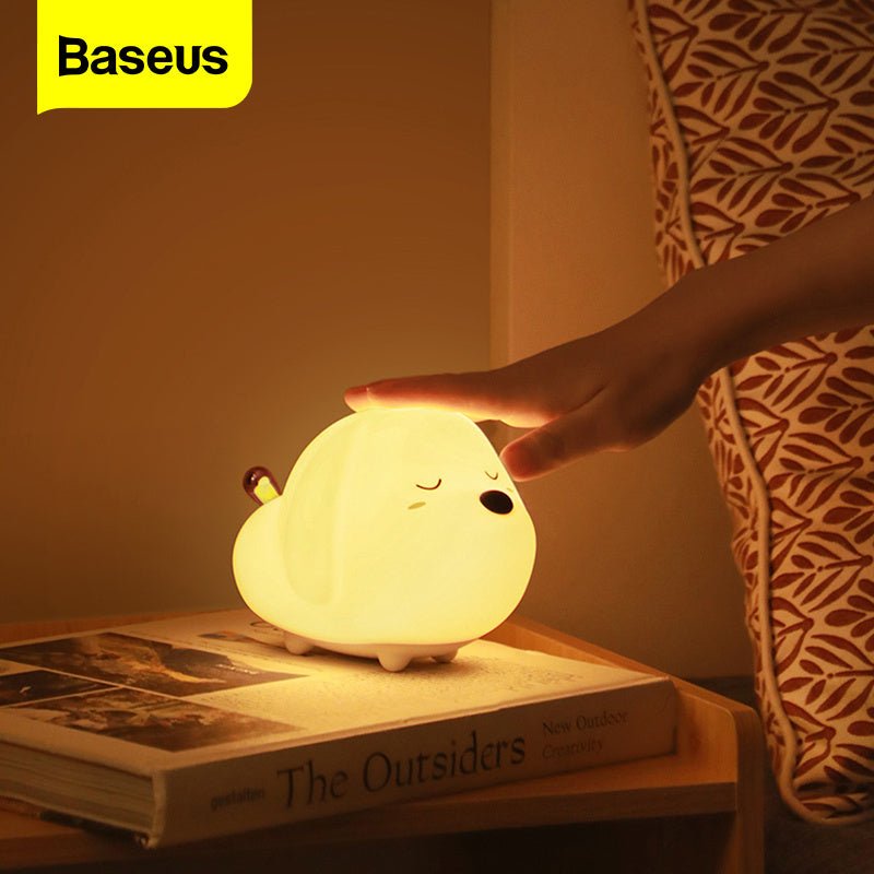 Baseus Love Cute Series LED Night Light: Adorable, Rechargeable, and Multi-Color Changing