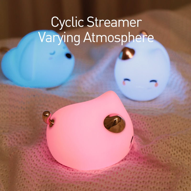 Baseus Love Cute Series LED Night Light: Adorable, Rechargeable, and Multi-Color Changing