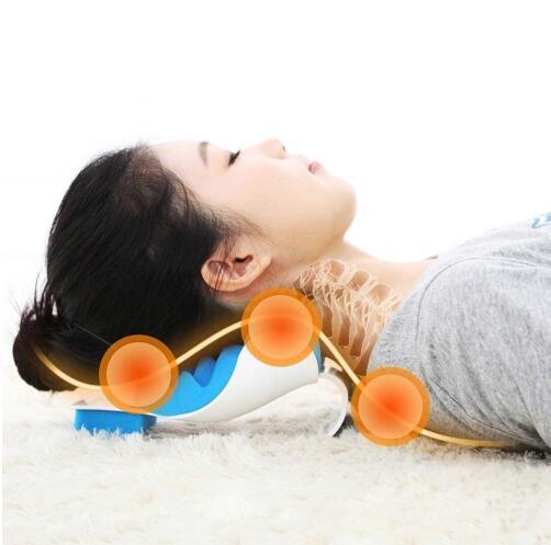 Neck and Shoulder Relaxer for Muscle Pain Relief and Spinal Alignment
